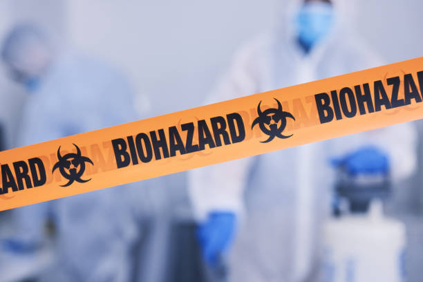 Professional Drug Lab Cleanup technician working in Newark, NJ